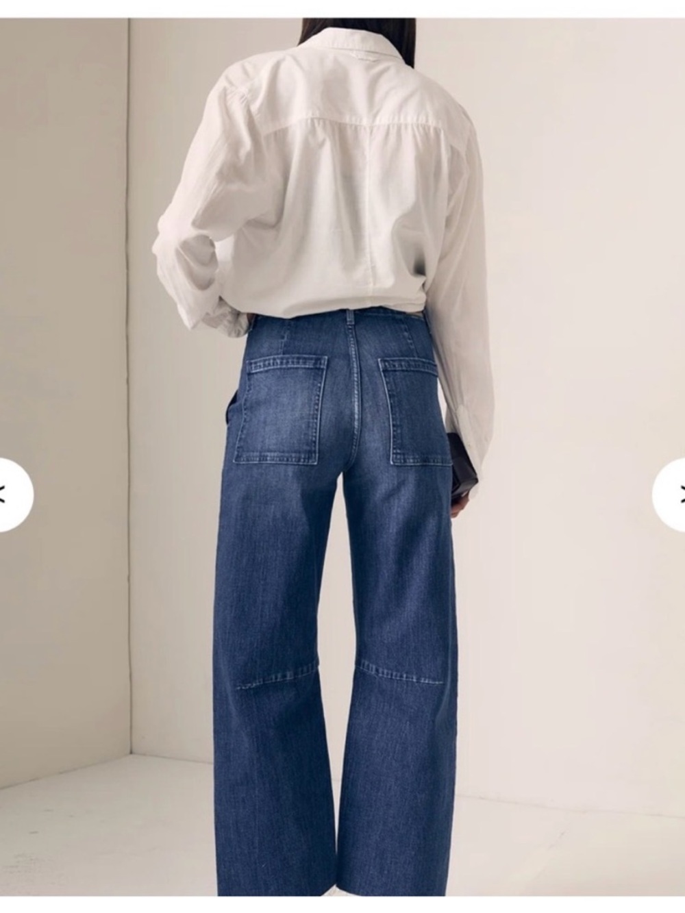 Le Jeans utility soft Barrel Jeans size 24 - Picture 3 of 12